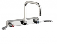 Chicago Faucets W8W-DB6AE35-317AB Workboard Faucet, 8'' Wall